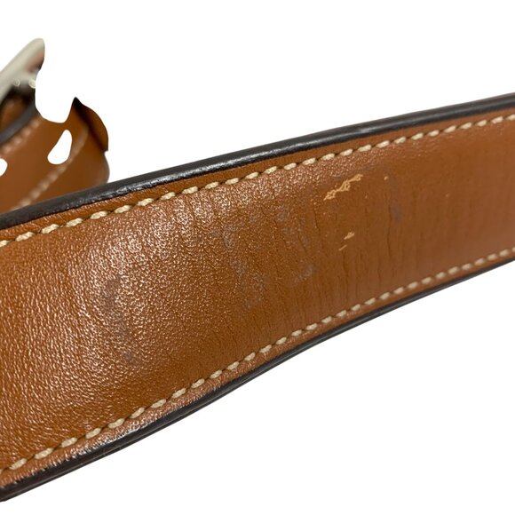 COACH F10944 Signature Logo Jacquard Suede Pink Shoulder Crossbody Bag + Tag - Picture 7 of 13